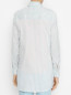 Блуза из хлопка и шелка с узором Moschino Boutique  –  МодельВерхНиз1