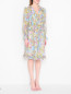Платье-миди с цветочным узором Luisa Spagnoli  –  МодельВерхНиз