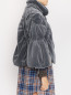 Стеганая куртка из бархата Alberta Ferretti  –  МодельВерхНиз2