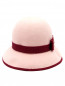 Фетровая шляпа с контрастным декором I Pinco Pallino  –  Обтравка2
