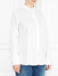 Блуза из хлопка с кружевной Marina Rinaldi  –  МодельВерхНиз