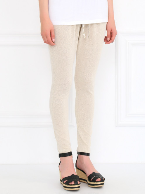 Трикотажные брюки с боковыми карманами Max&Co - Модель Верх-Низ