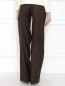 Широкие брюки из смесовой шерсти Kenzo  –  Модель Верх-Низ1