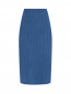 Трикотажная юбка из смешанной шерсти на резинке Marina Rinaldi  –  Общий вид