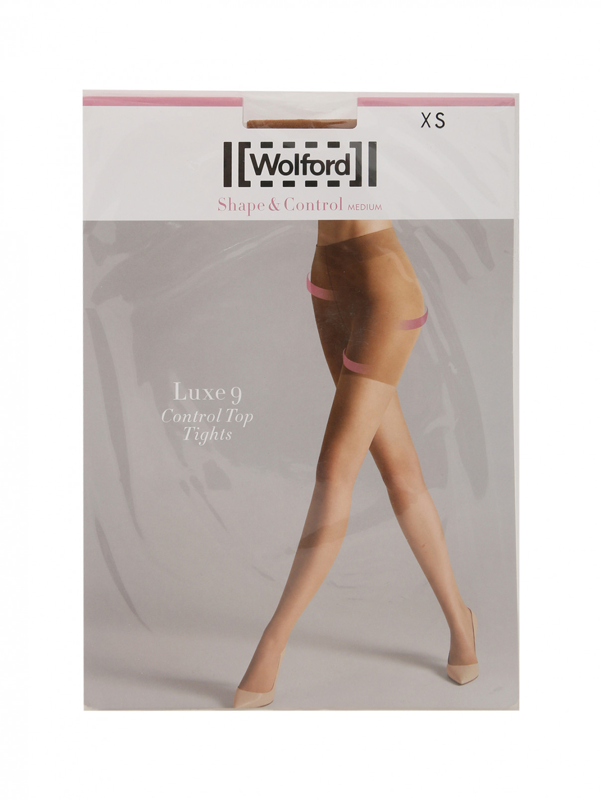 Однотонные капроновые колготки Wolford  –  Общий вид  – Цвет:  Бежевый