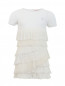 Платье с шелковыми рюшами Blumarine baby  –  Общий вид