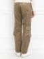 Вельветовые брюки с накладными карманами Kris van Assche  –  Модель Верх-Низ1
