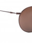 Солнцезащитные очки в оправе из металла Emporio Armani  –  Деталь
