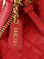 Сумка-мешок с металлической отделкой на  плечевом ремне Moschino Couture  –  Деталь
