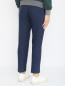 Трикотажные брюки из шерсти с карманами Isaia  –  МодельВерхНиз1