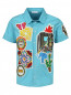 Рубашка из хлопка с аппликациями Dolce & Gabbana  –  Общий вид