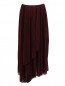 Плиссированная юбка-миди асимметричного кроя Kenzo  –  Общий вид