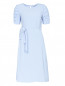 Платье-миди с декоративной драпировкой P.A.R.O.S.H.  –  Общий вид
