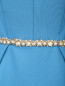 Платье-футляр из шерсти декорированное кристаллами Antonio Marras  –  Деталь