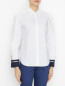 Блуза из хлопка с объемными карманами Moschino Boutique  –  МодельВерхНиз