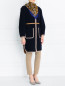 Пальто из шерсти с накладными карманами Tara Jarmon  –  Модель Общий вид