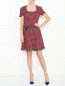 Платье из хлопка с короткими рукавами Moschino Boutique  –  МодельОбщийВид