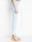 Укороченные джинсы с вышивкой Etro  –  Модель Верх-Низ2