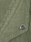 Куртка вельветовая на кнопках Carne Bollente  –  Деталь1