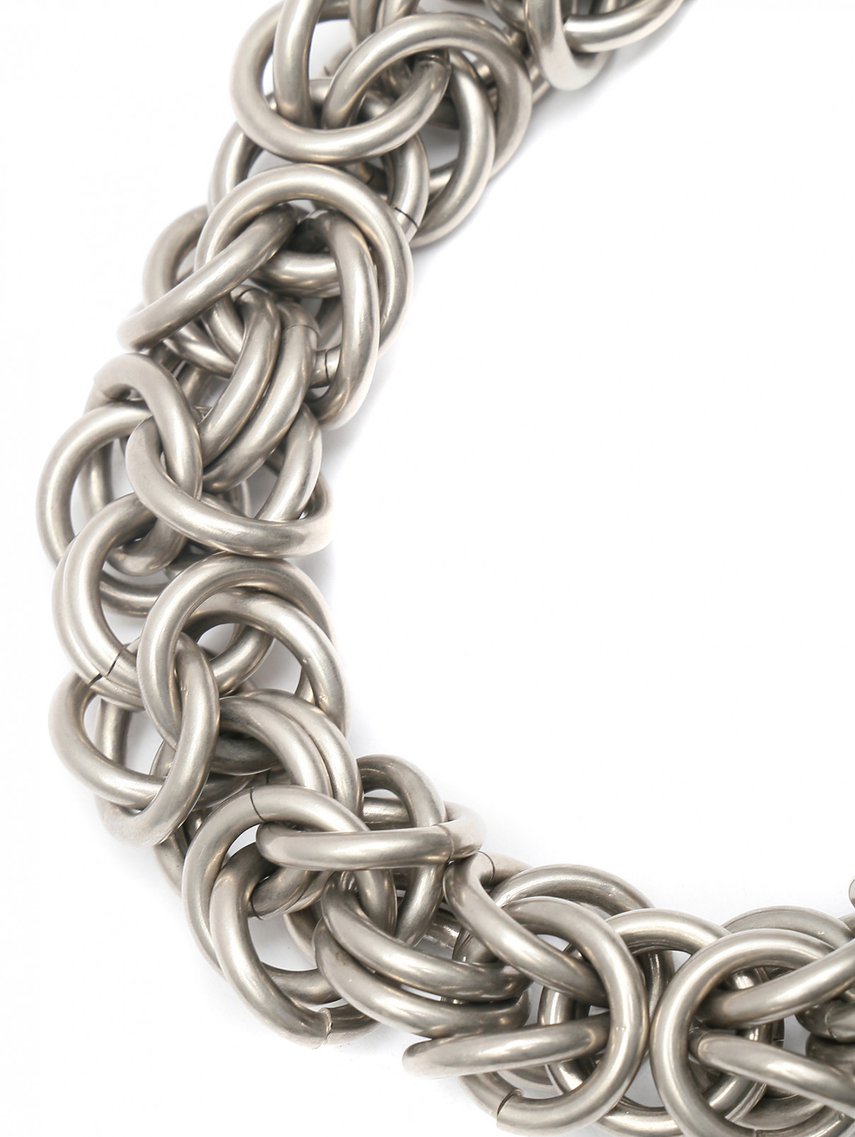 Ожерелье из металла Alberta Ferretti  –  Деталь  – Цвет:  Серый