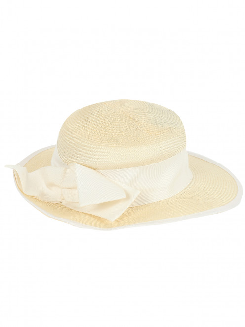 Шляпа из хлопка с декором "бант" MiMiSol - Общий вид