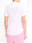 Шелковая блуза с коротким рукавом Moschino Couture  –  Модель Верх-Низ1