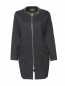 Пальто из хлопка на молнии Moschino Boutique  –  Общий вид
