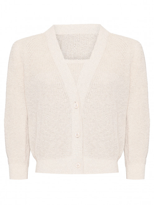 Твинсет из кардигана и топа Max Mara - Общий вид