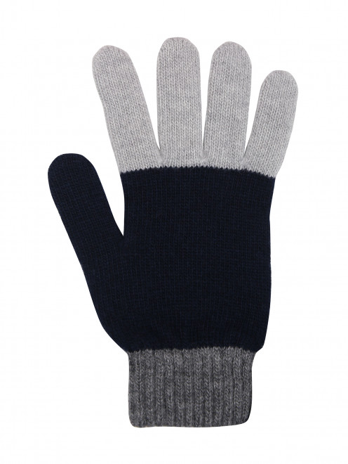 Шерстяные перчатки с узором Il Gufo - Обтравка1