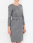Платье из шерсти на молнии Moschino Boutique  –  Модель Верх-Низ