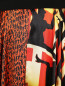 Юбка-макси из шелка с узором Jean Paul Gaultier  –  Деталь