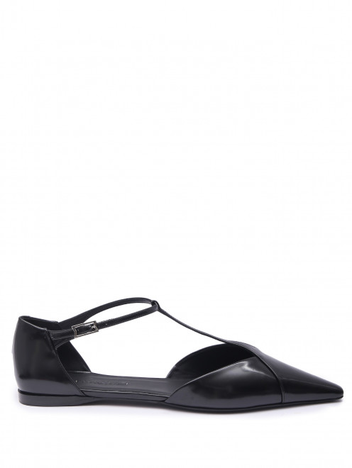 Лакированные туфли на плоской подошве Max Mara - Обтравка1