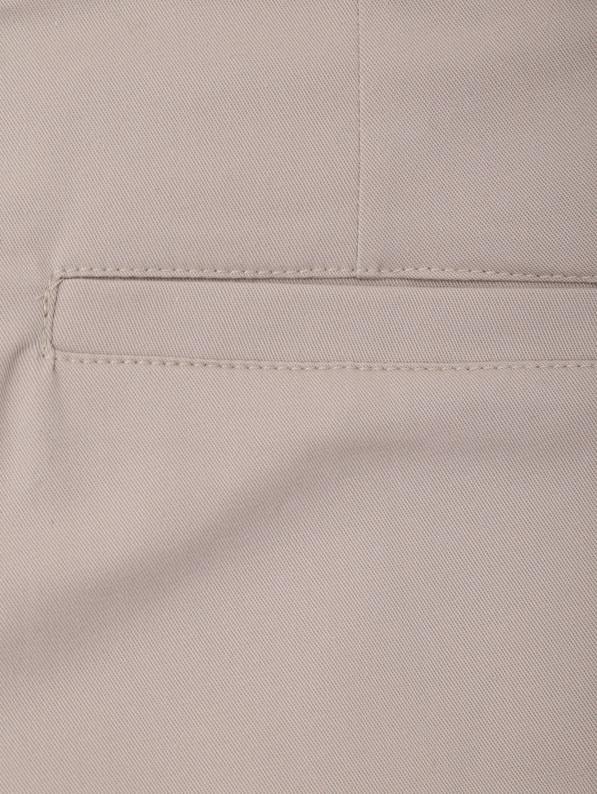 Однотонные брюки из хлопка Lapin House  –  Деталь  – Цвет:  Бежевый