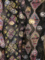 Блуза из шелка с анималистичным узором Etro  –  Деталь1