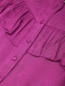 Блуза из вискозы с рюшами Suncoo  –  Деталь