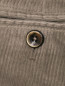 Вельветовые брюки из хлопка прямого кроя PT Torino  –  Деталь