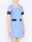 Платье из хлопка с коротким рукавом Moschino Boutique  –  МодельВерхНиз