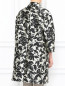 Пальто с цветочным узором с боковыми карманами S Max Mara  –  Модель Верх-Низ1