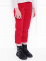 Укороченные вельветовые брюки с карманами Aletta  –  МодельВерхНиз
