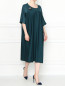 Платье свободного кроя с короткими рукавами Marina Rinaldi  –  МодельОбщийВид