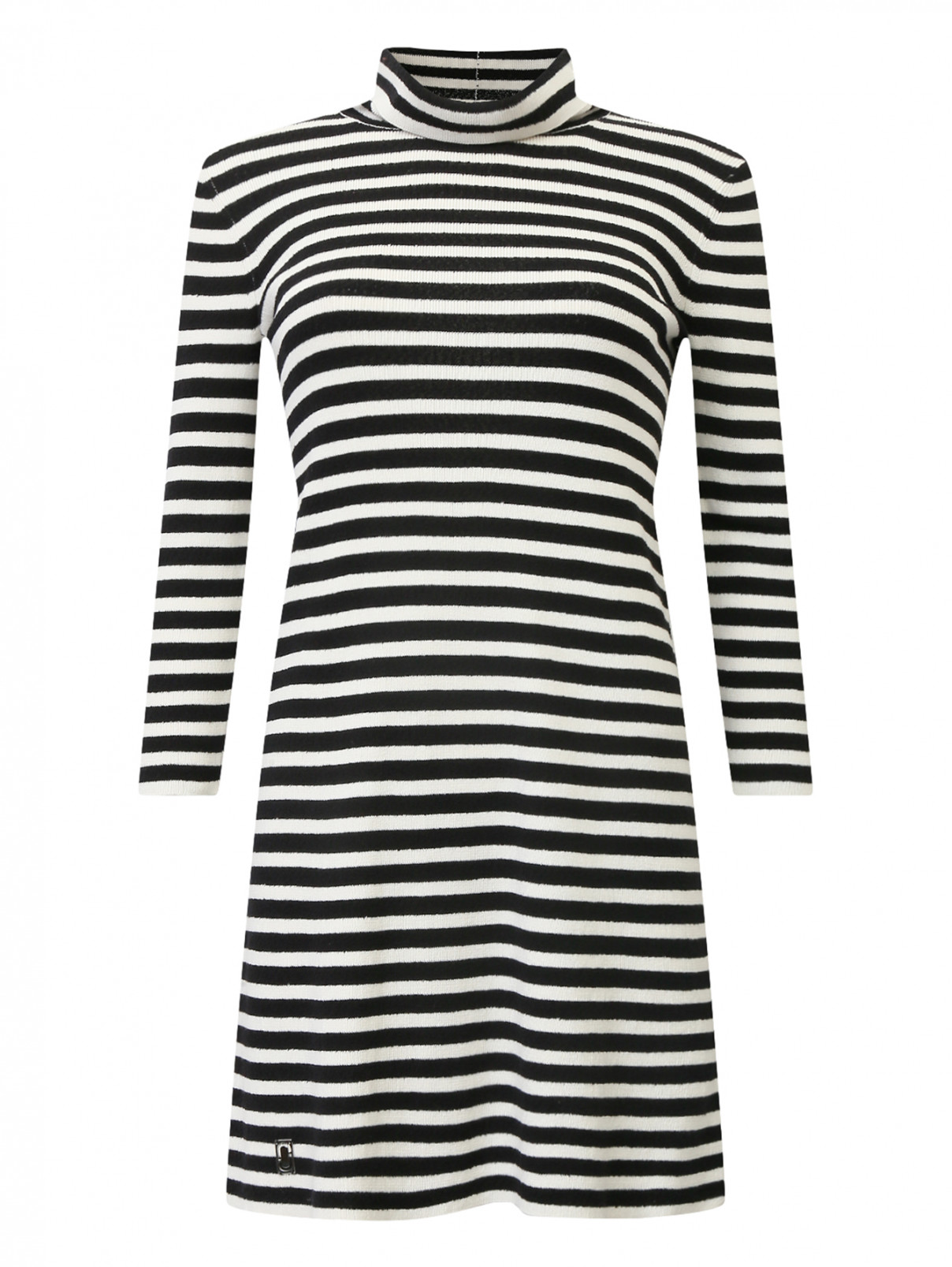 Платье с узором "полоска" Marc Jacobs  –  Общий вид  – Цвет:  Узор
