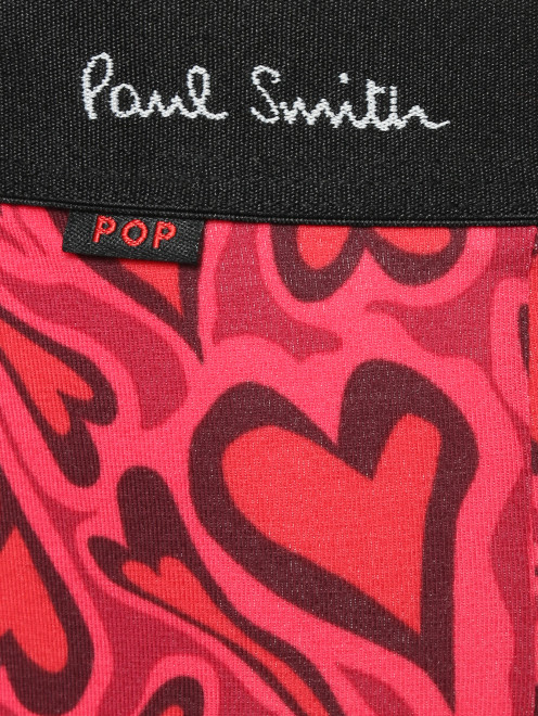 Трусы из хлопка с узором  Paul Smith - Деталь