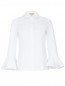 Блуза из хлопка с декоративными манжетами Michael Kors  –  Общий вид