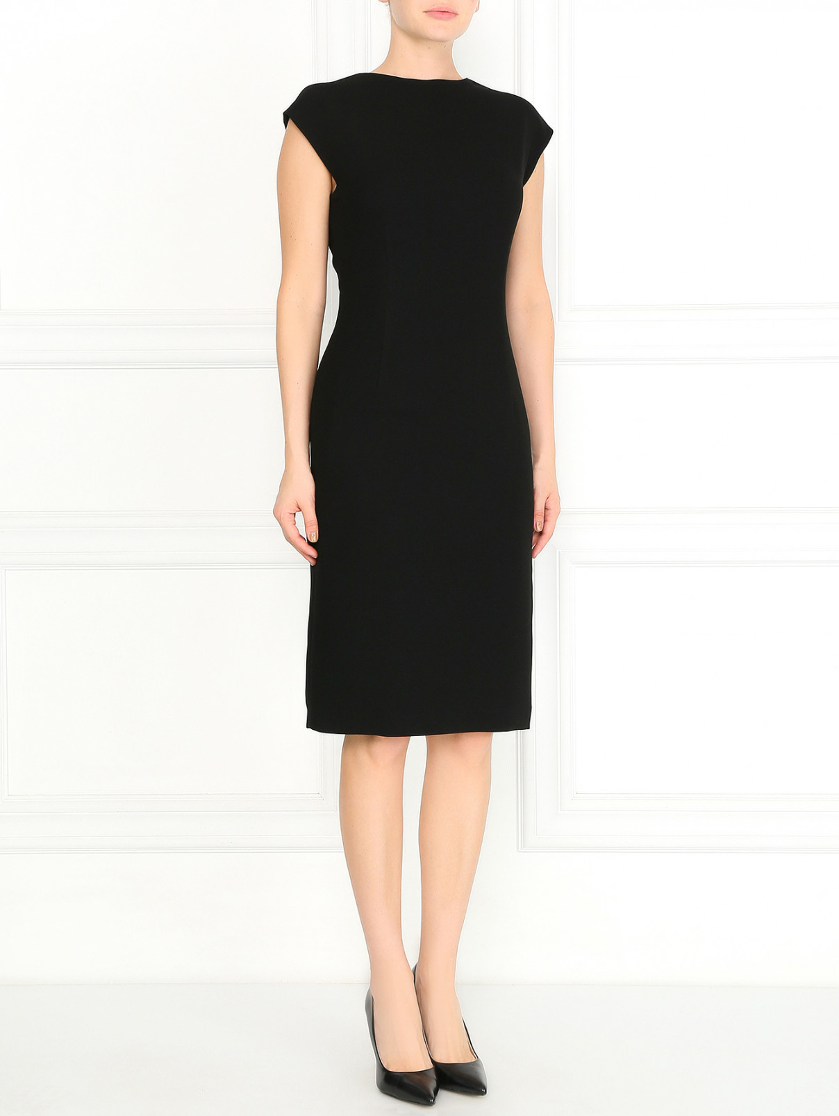 Платье-футляр Jean Paul Gaultier  –  Модель Общий вид  – Цвет:  Черный
