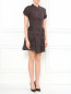 Платье-мини на пуговицах  с вышивкой Jean Paul Gaultier  –  Модель Общий вид