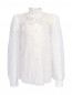 Блуза из шелка с аппликацией Dolce & Gabbana  –  Общий вид
