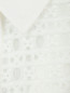 Жакет укороченный на пуговицах выполненный из перфорированной ткани Moschino Boutique  –  Деталь1