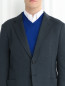 Пиджак однобортный из хлопка Armani Collezioni  –  Модель Общий вид1