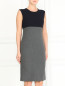 Платье прямого кроя с декоративной отделкой Jean Paul Gaultier  –  Модель Верх-Низ