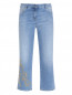 Укороченные джинсы с вышивкой Persona by Marina Rinaldi  –  Общий вид